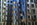 Silbrig scheinende Fassade des Gebäudes Neuer Zollhof Nr. 2 Architekt Frank Gehry